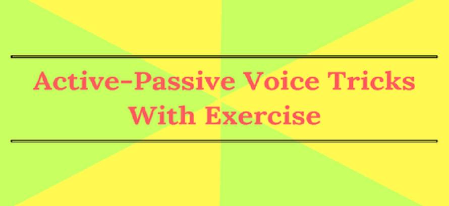 Active and Passive Voice